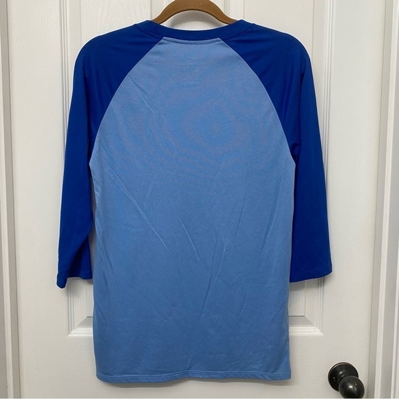 NIKE Mens Dri-FIT BSBL Legend 3/4 Raglan T-Shirt Small - Picture 10 of 11